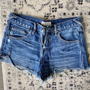 Free people shorts size 26